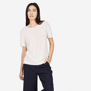 Everlane The Cotton Sweater Short Sleeve