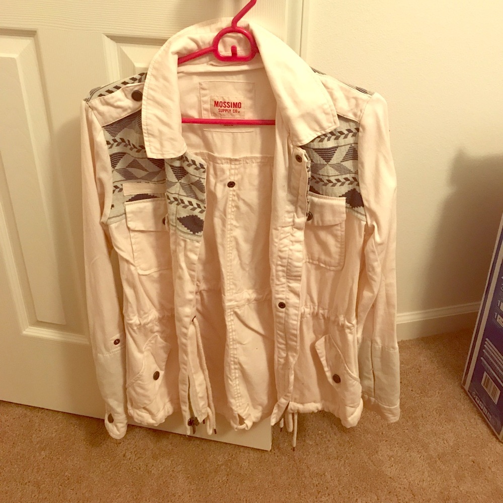 Cream Utility Jacket