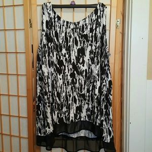 Sleeveless blouse