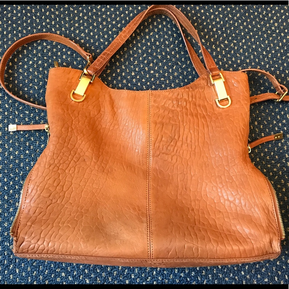 SOLD Gorgeous Vince Camuto Riley Handbag Cognac