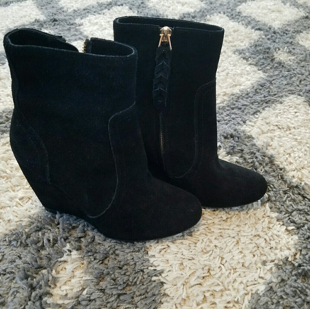 Joie Genuine Suede Booties