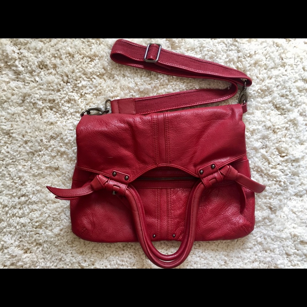 Beautiful red crossbody for sale!