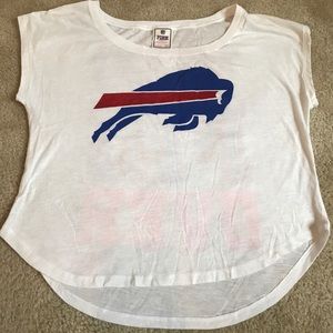 Victoria's Secret PINK NFL Buffalo Bills Crop Tee