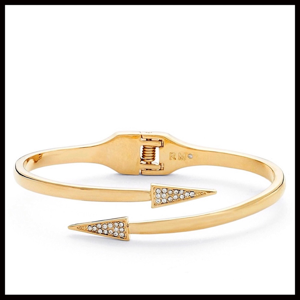 REBECCA MINKOFF PAVE CRYSTAL EMBELLISHED CUFF - Picture 5 of 5