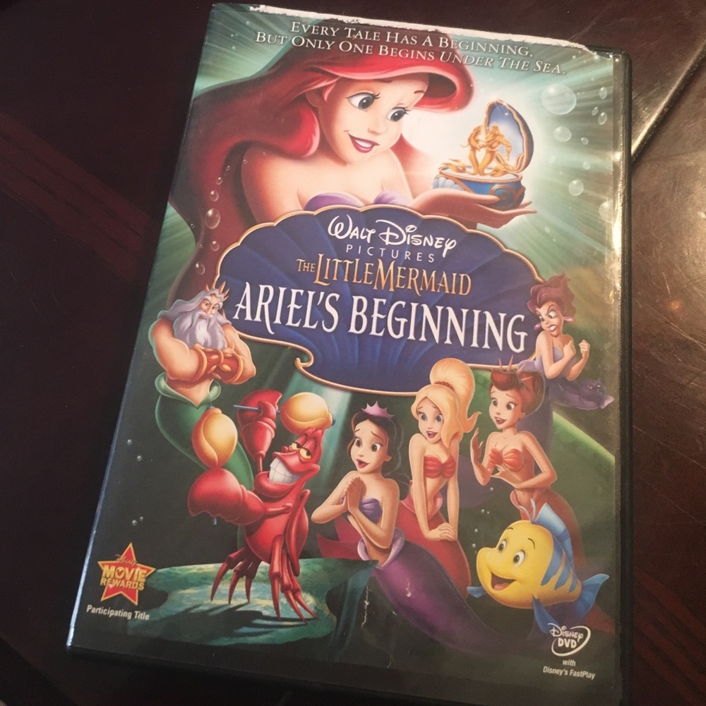 LIKE NEW The Little Mermaid: Ariel's Beginning