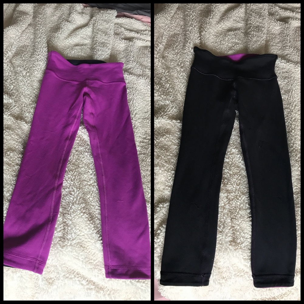 Lululemon reversible leggings