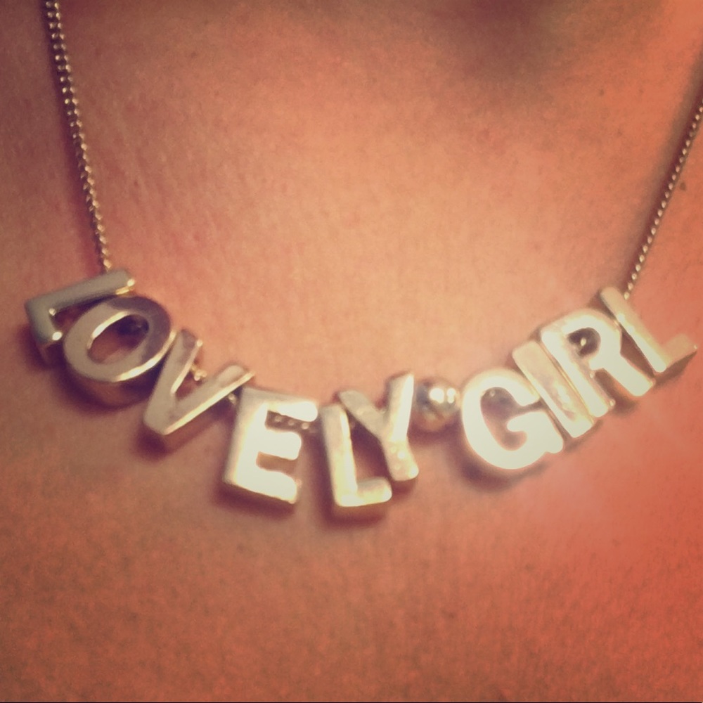 Lovely girl necklace
