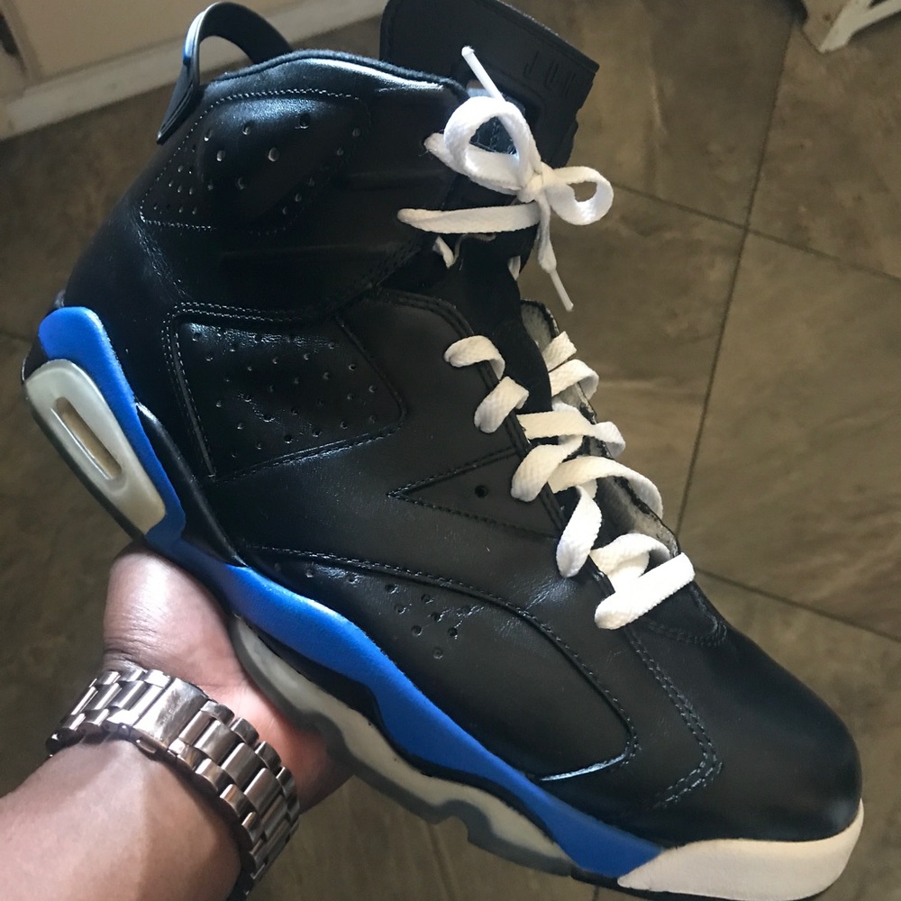 Custom Sport Blue 6's