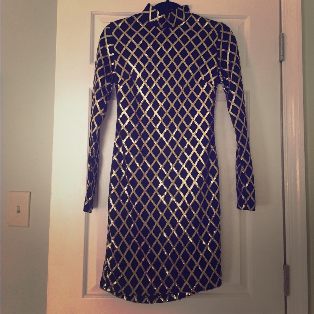 Balmain Inspired Embellished Dress