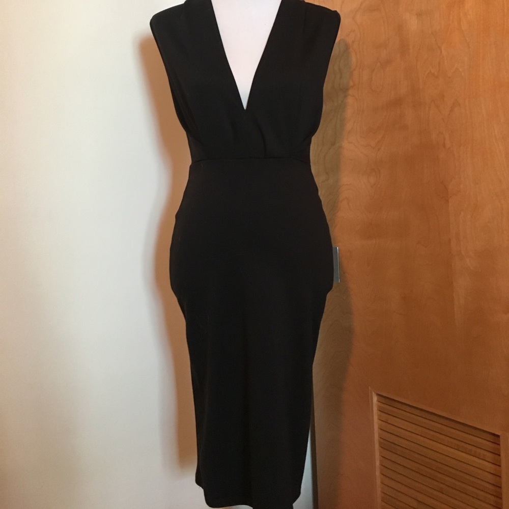 Deep V neck Bodycon dress