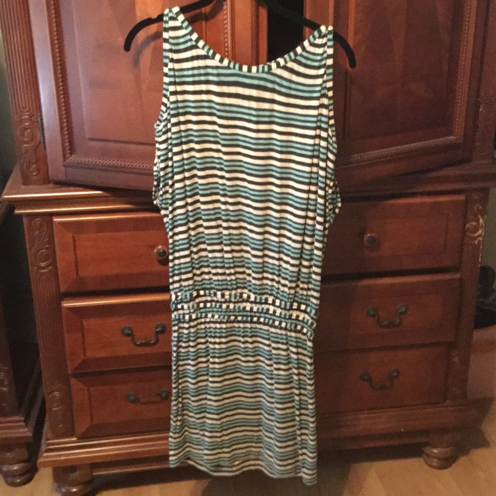 Cold shoulder dress