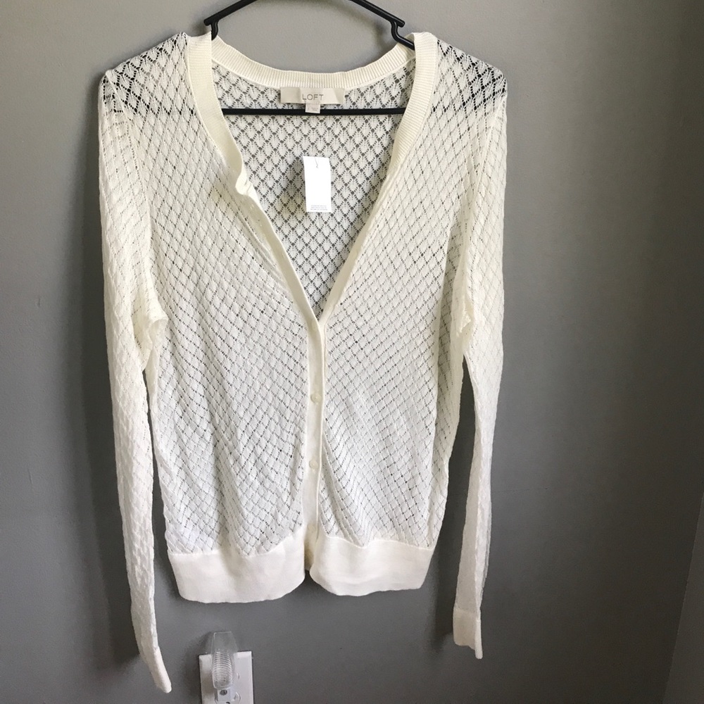 White loft sweater