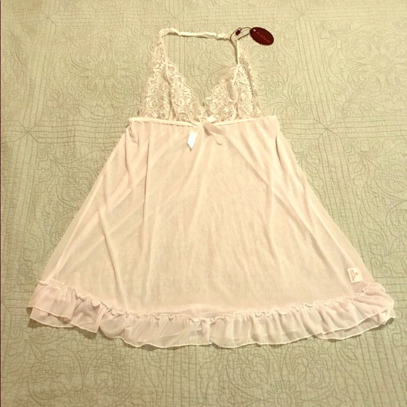 Avid Love • NWT • White • Babydoll • Medium - Picture 1 of 3