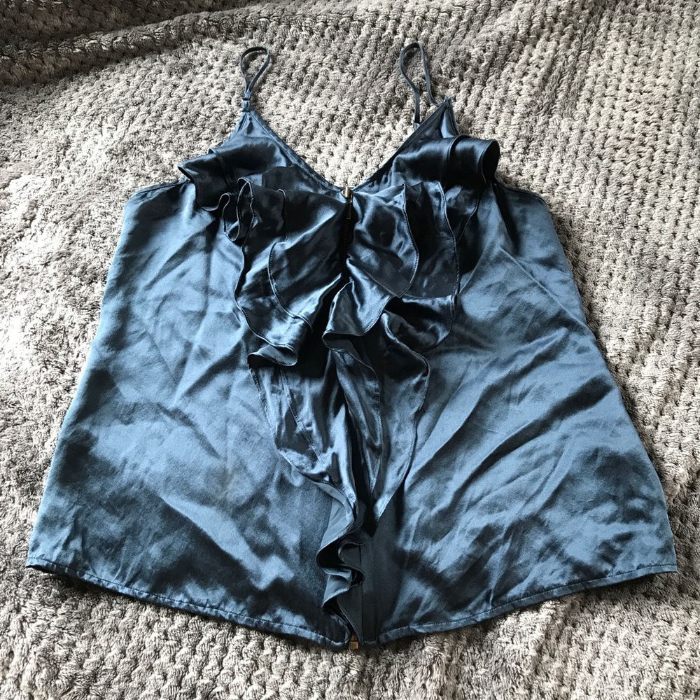 Last chance-donating Barneys co-op silk tank