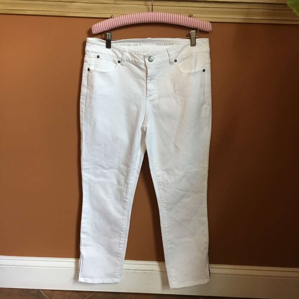 Talbots White Jeans