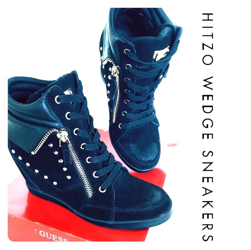 Guess Hitzo Wedge Sneakers