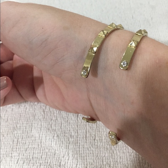 BCBG Studded Cuff Bracelets - Picture 2 of 4