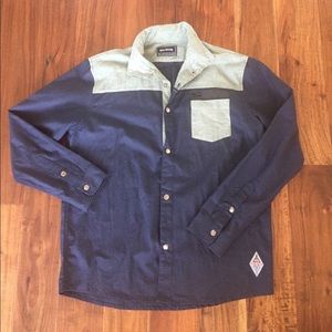 All Good Men's NWOT Long Sleeve Button Up - XL