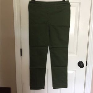 Skinny Olive Pants