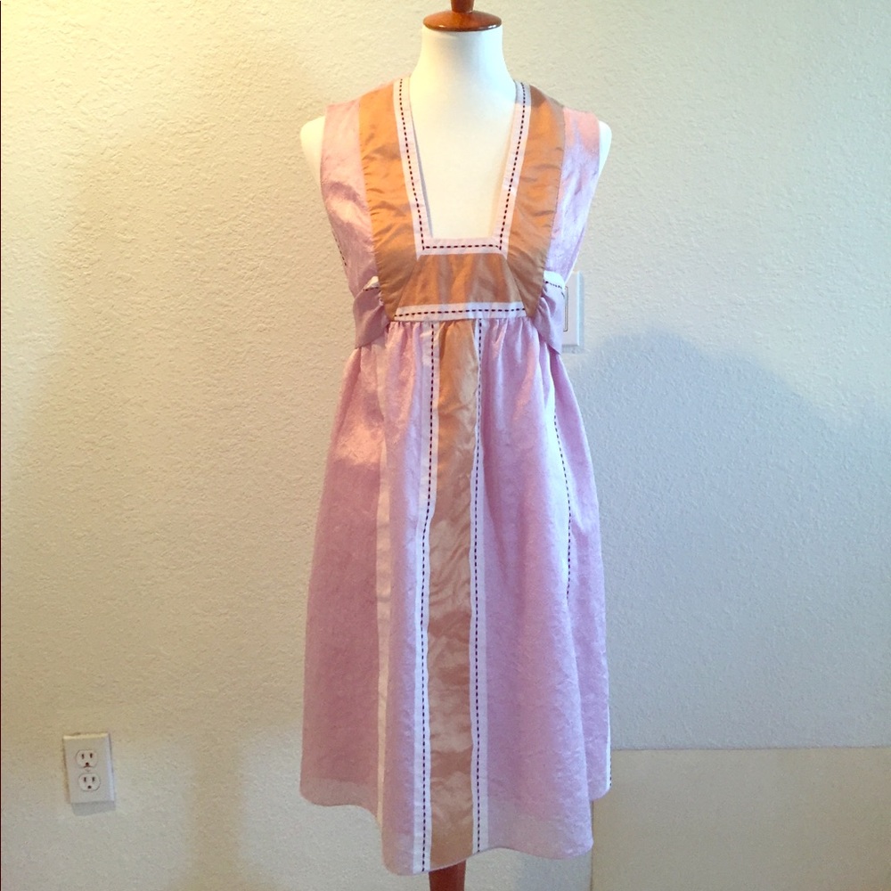 Anna Sui empire waist day dress