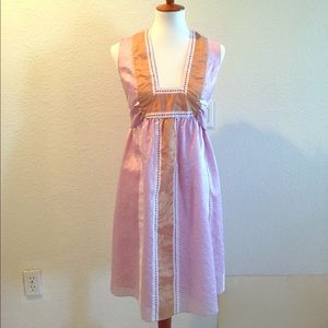 Anna Sui empire waist day dress