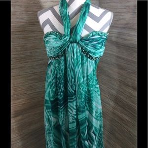 Shelli Segal long formal dress. New