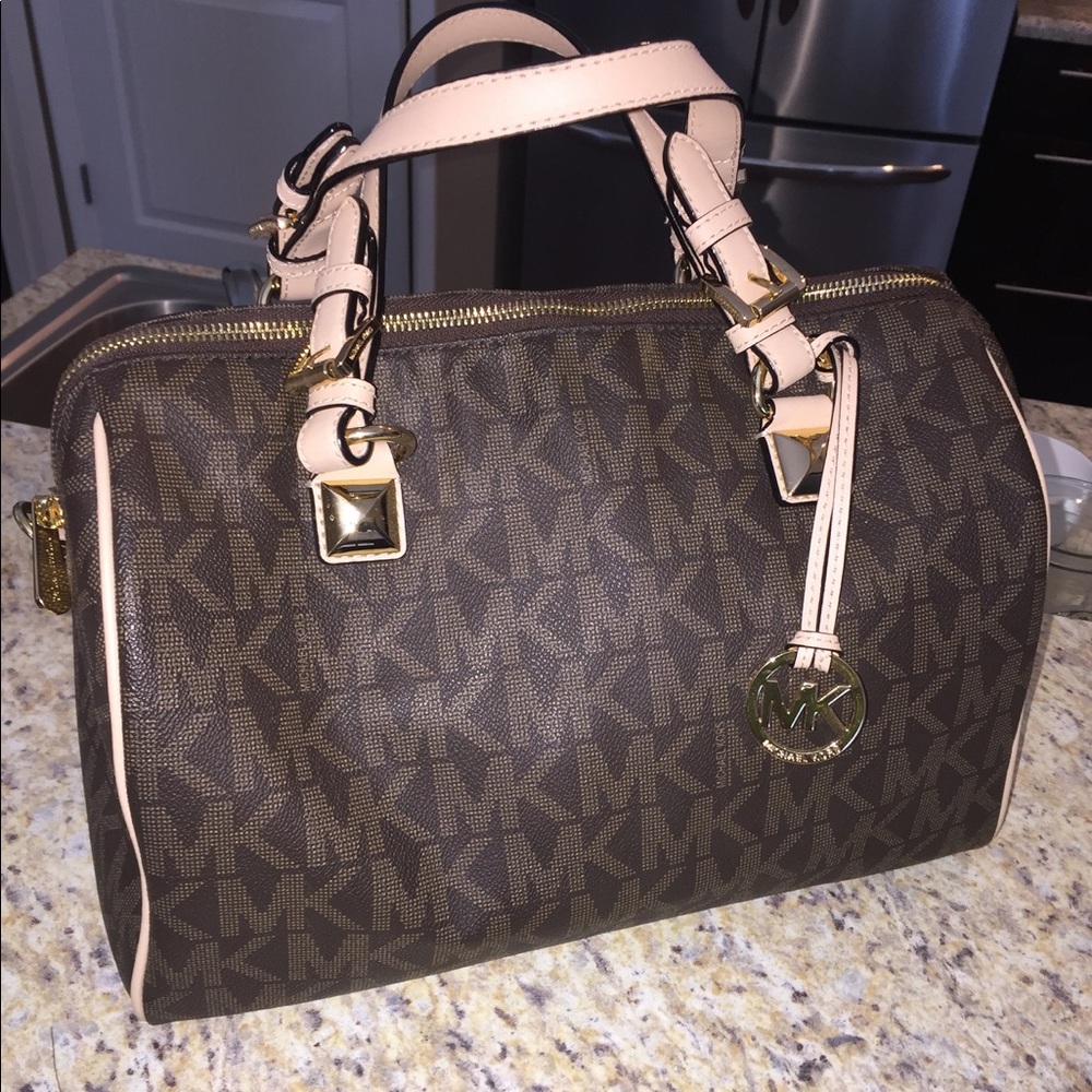 Michael Kors Logo Satchel