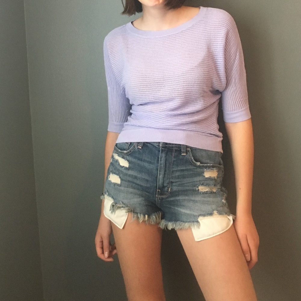 EXPRESS mesh sweater