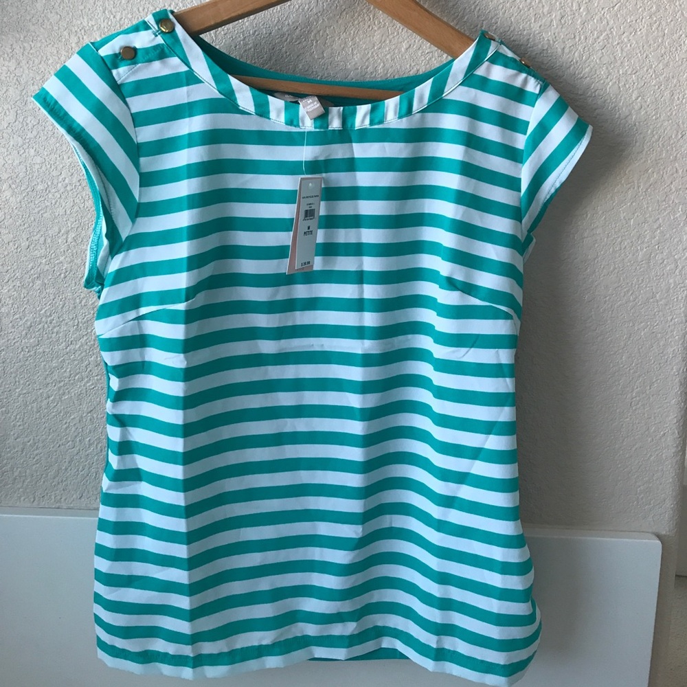 Stripe Top Banana Republic
