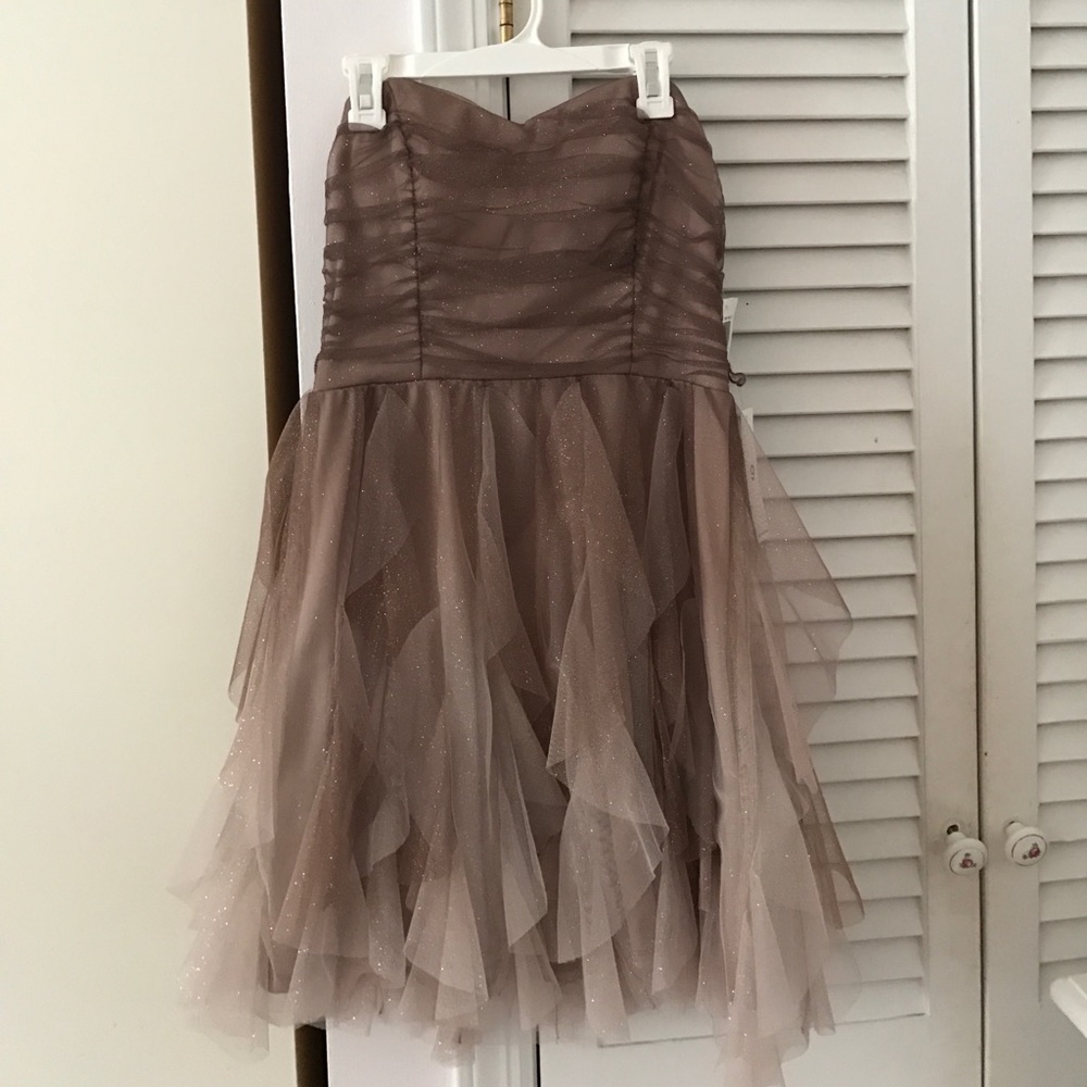 Champagne Formal party dress