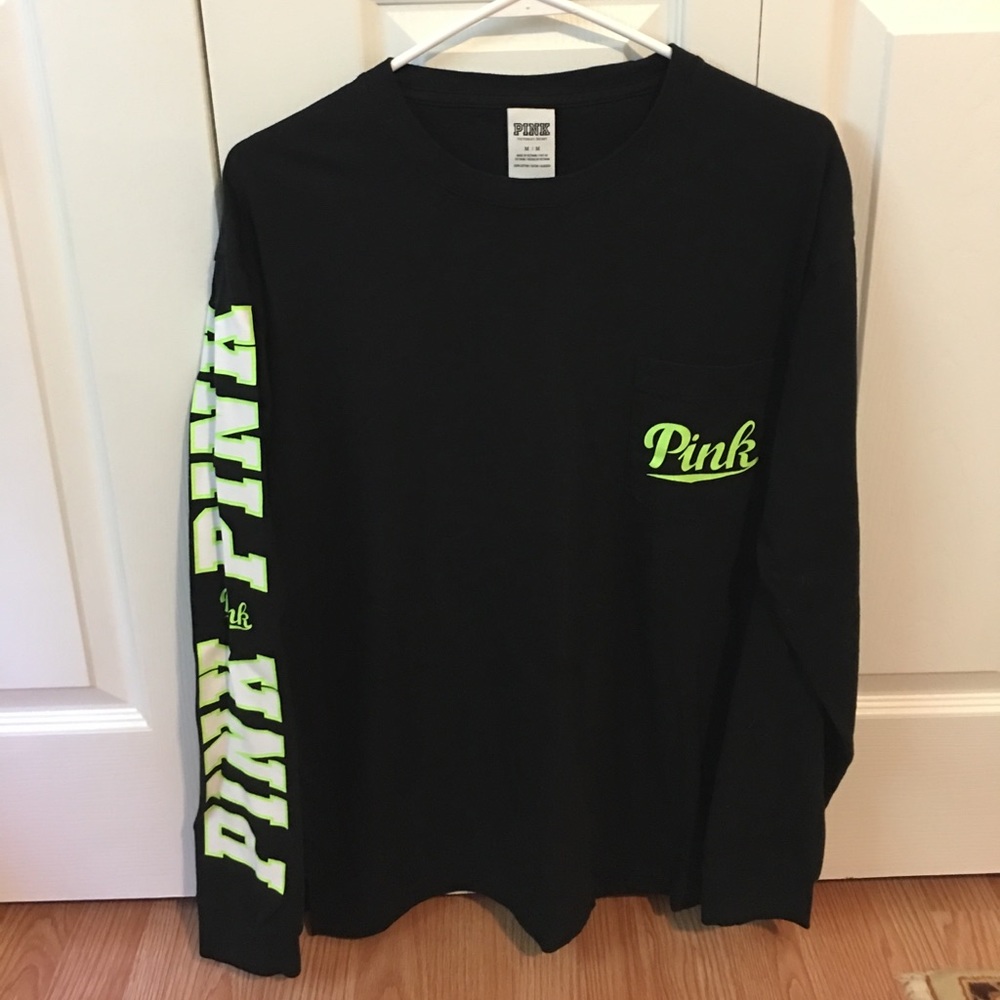 Pink Long sleeve T-shirt Size M