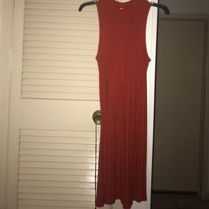 Burnt orange mossimo dress