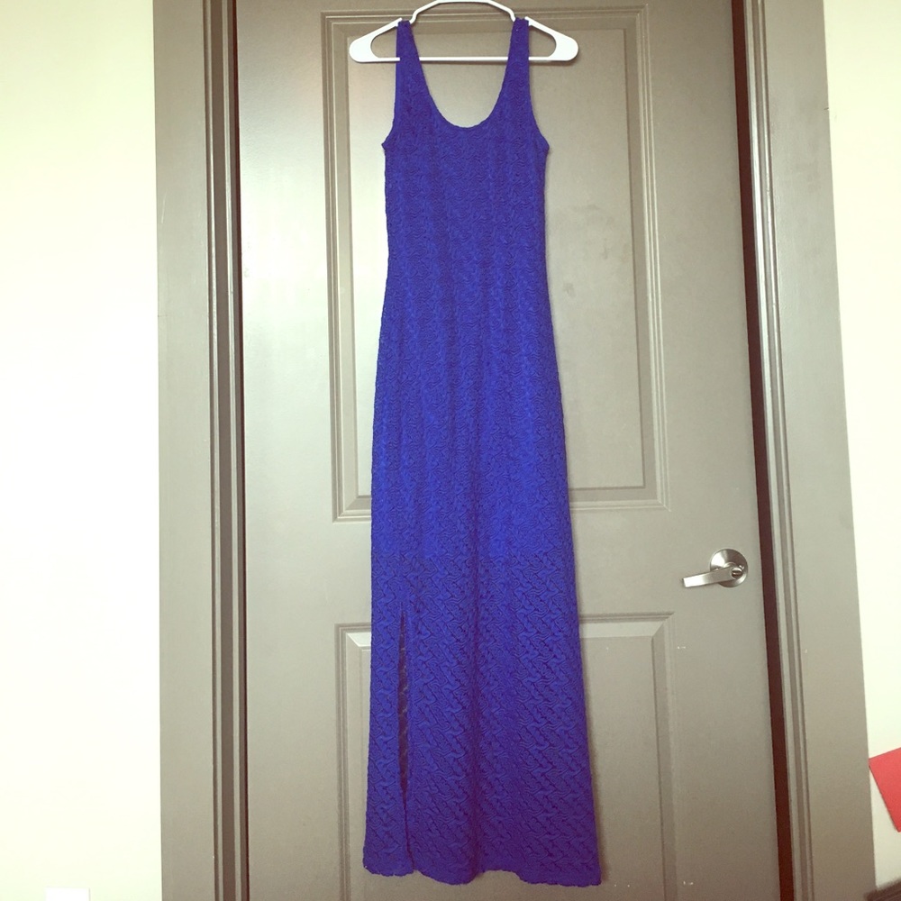 Crochet tank maxi