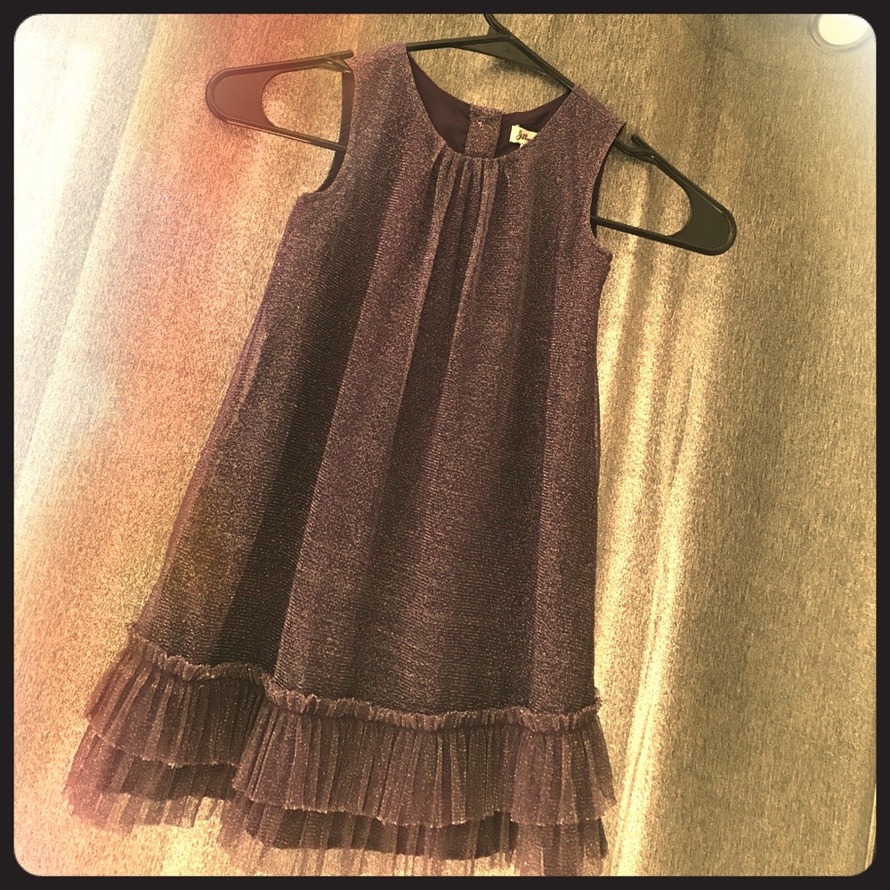 Size 4T Jillian's Closet dress in shimmery purple