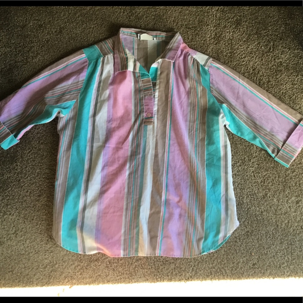 Pastel Striped Shirt