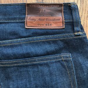 JCrew, Dark wash, 34/30, style/484, slim straight
