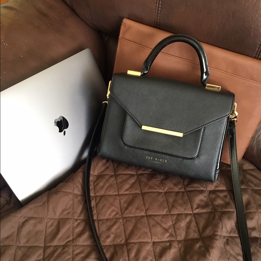 Ted Baker Black Leather Purse