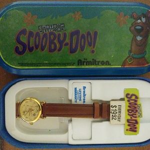 1998 Scooby Doo Leather Watch by Armitron
