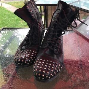 Steve madden studded boots