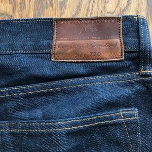 JCrew, dark wash , 34/30, style/770