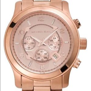 Michael Kors rose gold watch