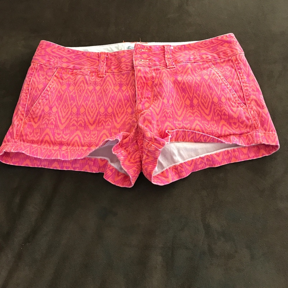 Pink & Orange Shorts