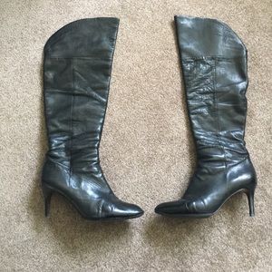 Coach Knee High Leather Boots