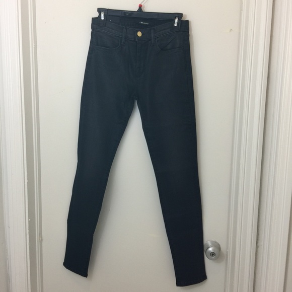 J Brand 620 Maria Coated Photo Ready Skinny Jeans