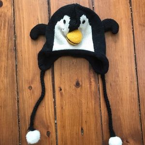 Penguin knit hat!
