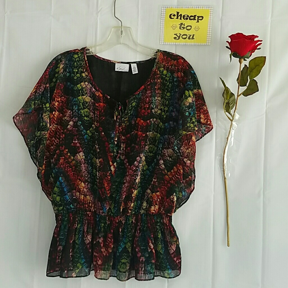 KIM ROGERS TOP. SIZE SMALL