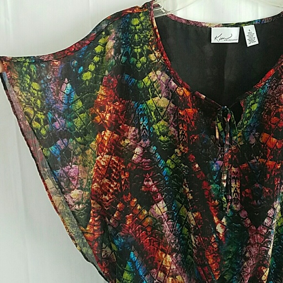 KIM ROGERS TOP. SIZE SMALL - Picture 2 of 4