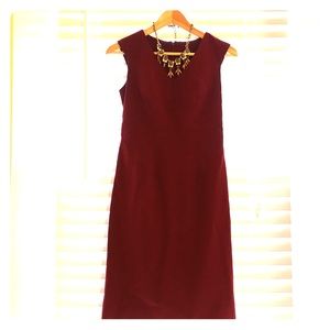 Burgundy Mossimo Sheath Dress sz. 2