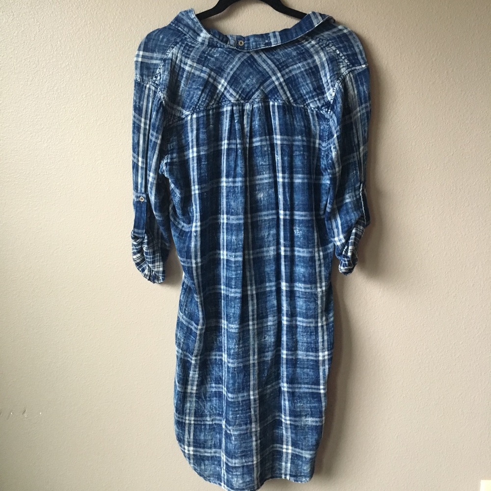 🔵FLANNEL DRESS🔵 - Picture 4 of 4