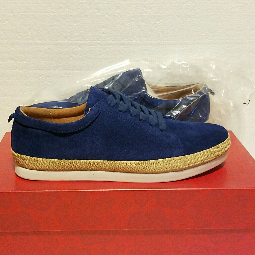 NIB Carlos♡Blue Suede Shoes